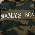 2-piece Letter Pattern Camouflage Hoodie & Pants for Baby Boy - PrettyKid