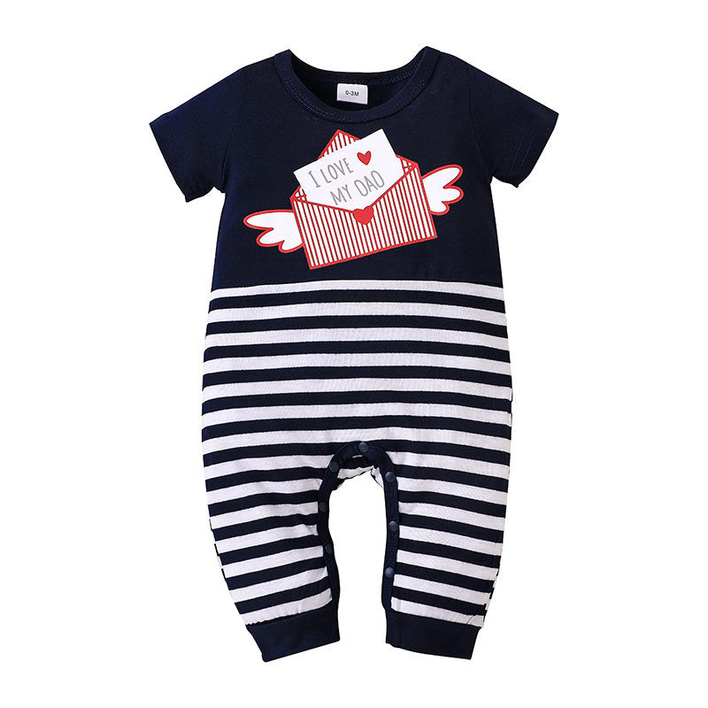 0-18months Baby Onesies Baby Romper Cute Striped Onesies Children's Clothing Wholesale - PrettyKid