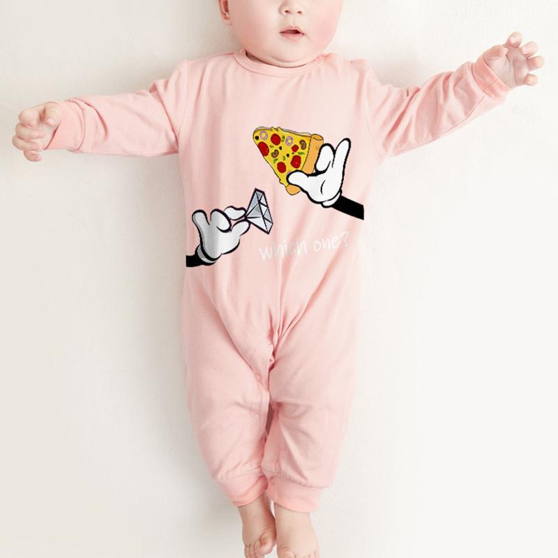 Pizza Pattern Jumpsuit for Baby - PrettyKid