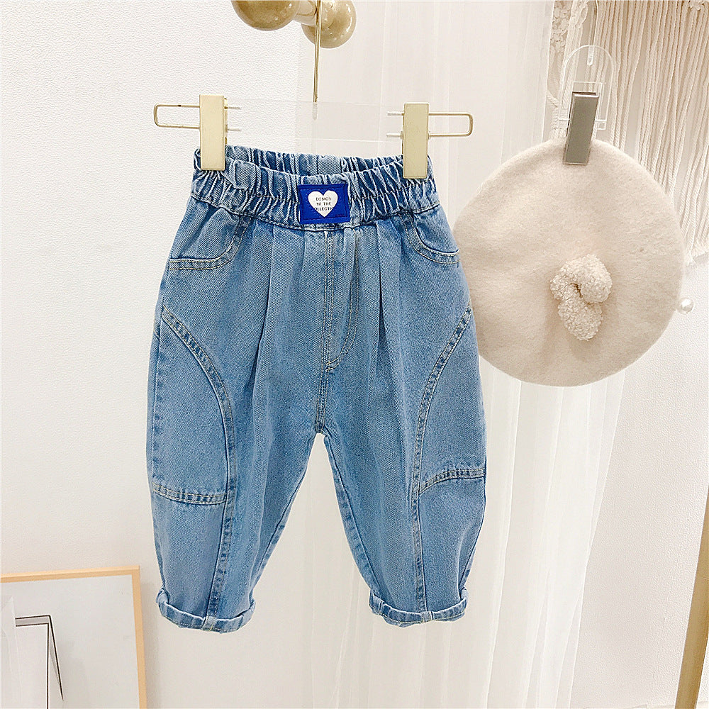 9months-5years Toddler Girl Pants Girls Trousers Loose Casual Pants Wholesale Baby Clothing - PrettyKid
