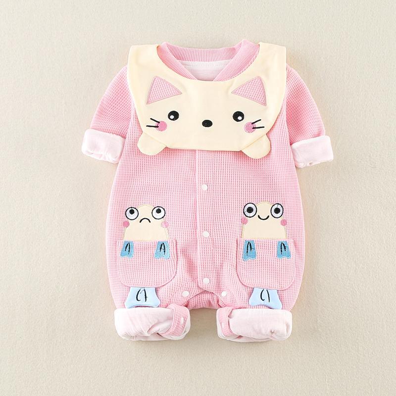 Cat Pattern Jumpsuit for Baby - PrettyKid