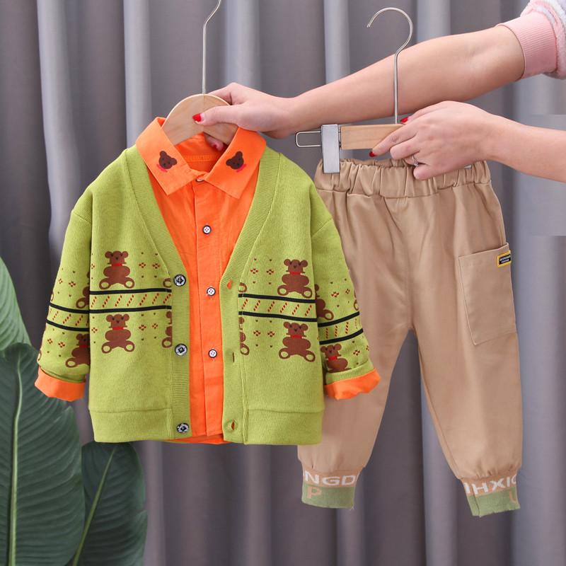 3-piece Coat & Shirt & Pants for Children Boy - PrettyKid