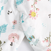 Baby Girl Summer Fresh Flower Pattern Bodysuit Wholesale Children's Clothing - PrettyKid