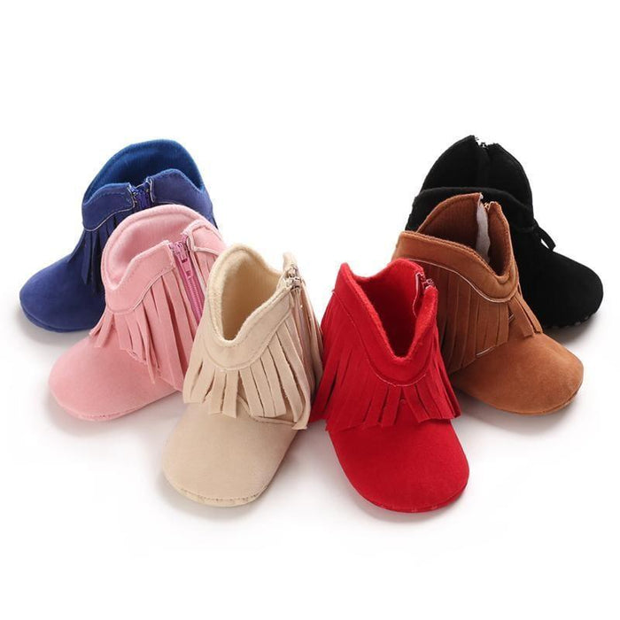 Zipper Baby Shoes for Baby Girl Children's Clothing - PrettyKid