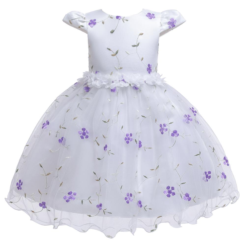 Beautiful Floral Tutu Princess Dress - PrettyKid