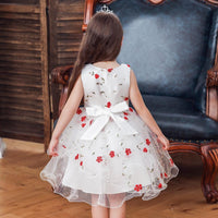 Girls Party Dress Princess Dress Floral Dress Flower Girl Dress - PrettyKid