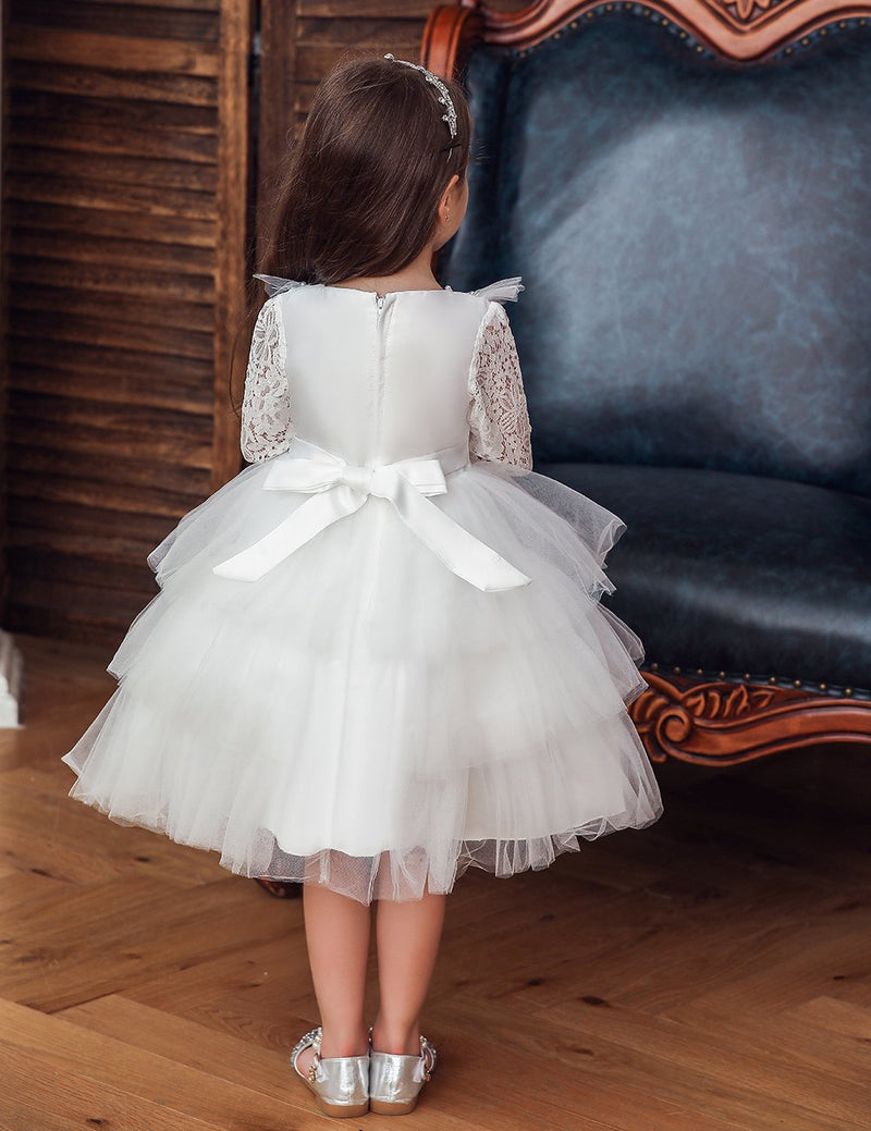 Little Girl Dress Princess Skirt Cake Mesh Tutu Skirt - PrettyKid
