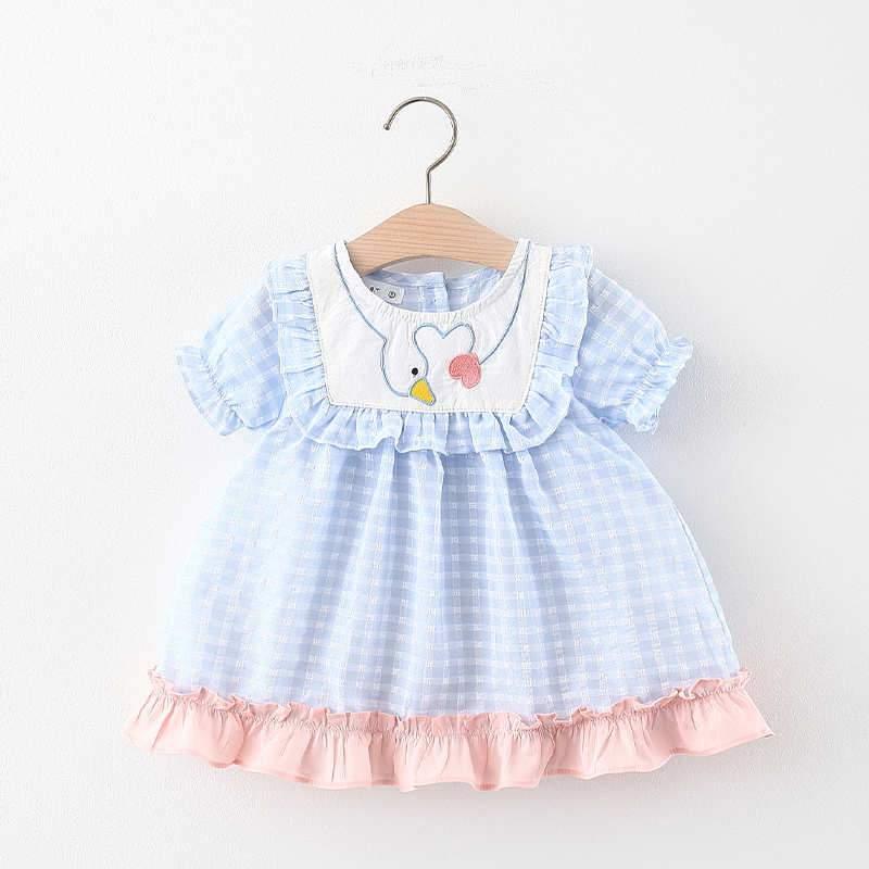 Baby Girl Animal Pattern Summer Dress - PrettyKid