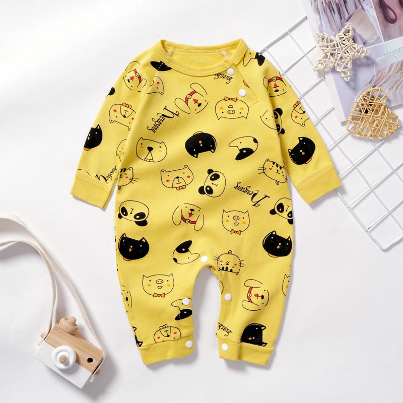 Animal Pattern Jumpsuit for Baby - PrettyKid
