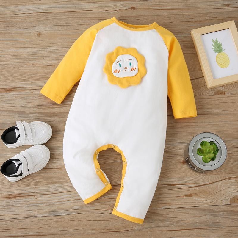 Lion Pattern Jumpsuit for Baby - PrettyKid
