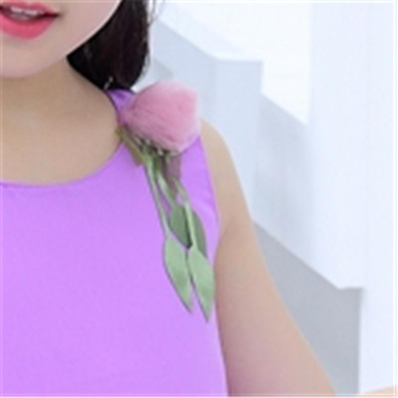 Floral Mesh Dress for Girl - PrettyKid