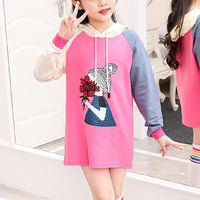 Color-block Hoodie for Girl - PrettyKid