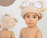 Cartoon Bath Cap Soft and Absorbent Children's Coral Hair Cap - PrettyKid