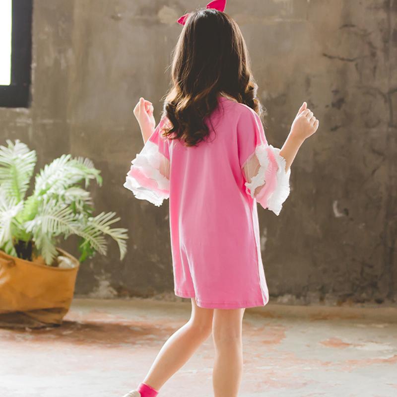 Cat Pattern Dress for Girl - PrettyKid