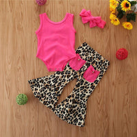 Animal Leopard Pattern Bodysuits for Baby Wholesale children's clothing - PrettyKid