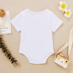 Baby Elephant Pattern Bodysuit - PrettyKid
