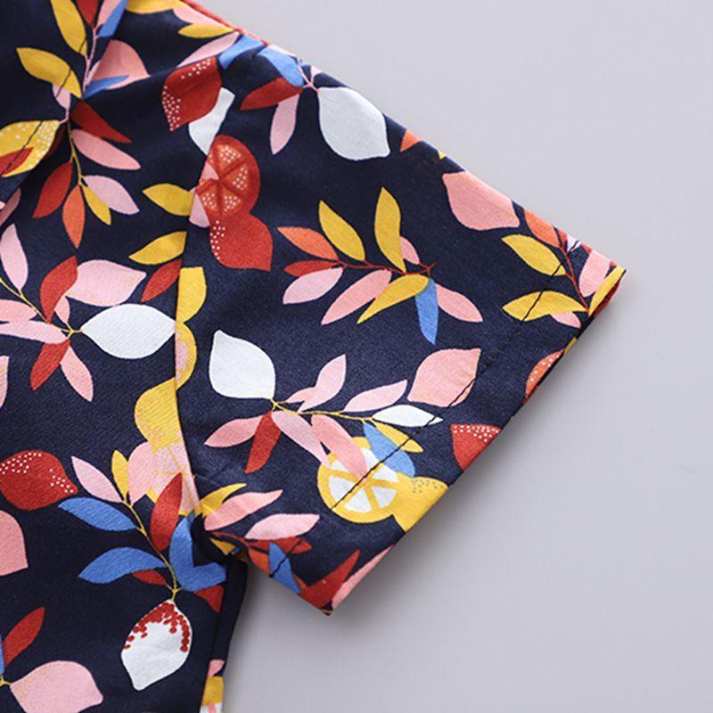 Grow Boy Color Leaves Suit - PrettyKid