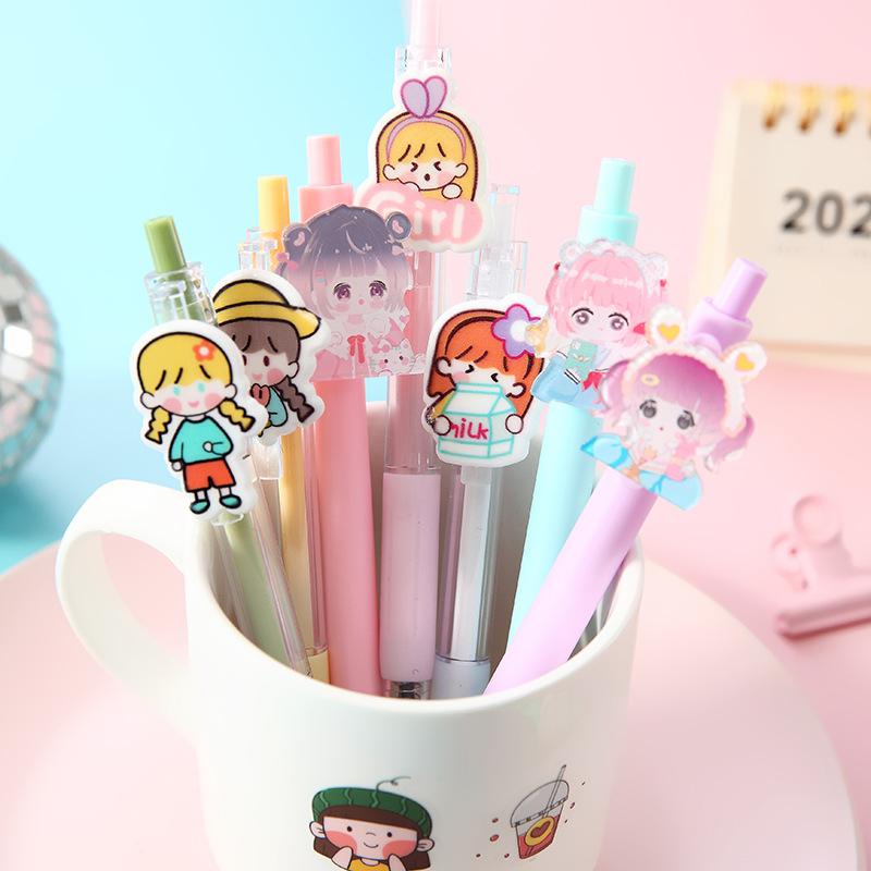 bulk wholesale children's boutique clothing Pink cartoon pen - PrettyKid