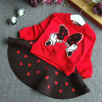 Cartoon Design Dress for Toddler Girl - PrettyKid