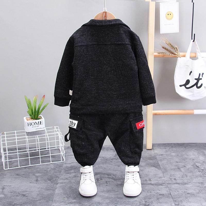 2-piece Solid Jacket & Pants for Children Boy - PrettyKid