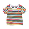 Boys' Colorful Stripes & Rocket T-Shirt Wholesale Toddler Clothing - PrettyKid