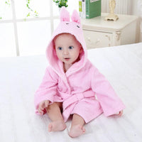 Cute Lion Shape Baby Bathrob - PrettyKid