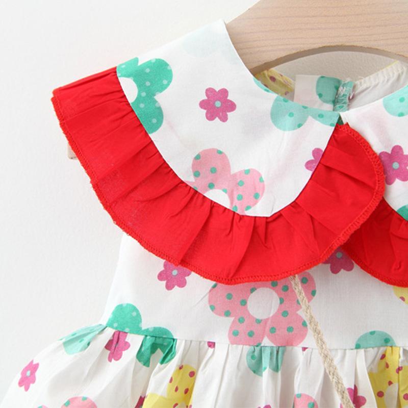 Watermelon Pattern Dress for Baby Girl - PrettyKid