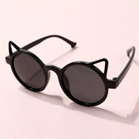 Children Cat Ears Design Sunglasses - PrettyKid