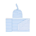 2-piece Stripe Cotton Sleep Bag and Hat Sets for Baby - PrettyKid