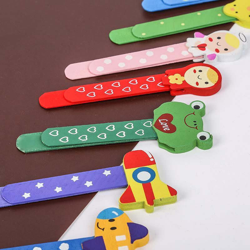 bulk buy baby grows Brightly Colored Cartoon Bookmark - PrettyKid