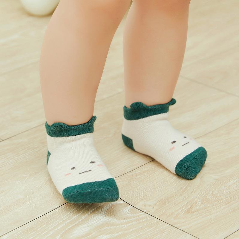 Expression pattern comfortable Low Cut Socks - PrettyKid
