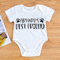 Baby Love Letter Cotton Summer Bodysuit - PrettyKid