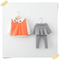 3-piece Vest & Shirt & Pants for Toddler Girl - PrettyKid