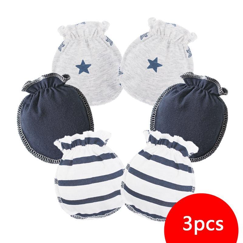 MOQ 5PCS children's boutique wholesale suppliers 3pcs Baby Anti-scratch Gloves - PrettyKid