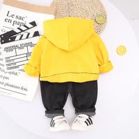 2-piece Panda Pattern Hoodie & Pants for Children Boy - PrettyKid