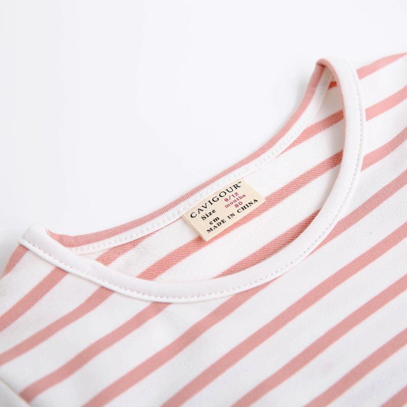 Toddler Kids Girls' Cotton Stripe Dress - PrettyKid