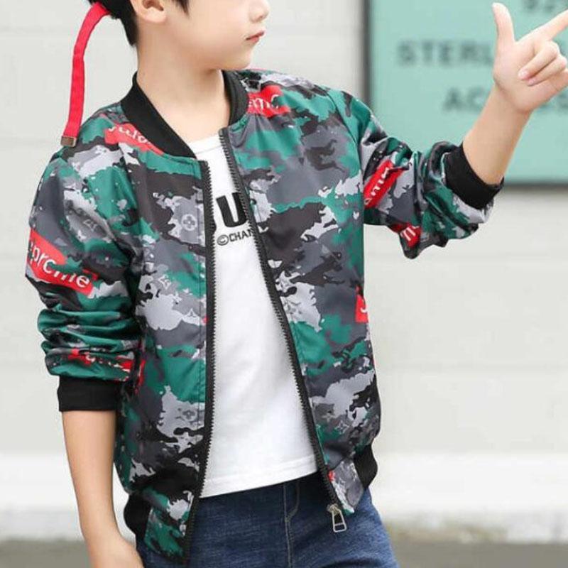 Camouflage Pattern Jacket for Boy - PrettyKid