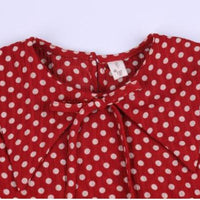 Girl Polka Dot Sleeveless Dress Children's Clothing - PrettyKid