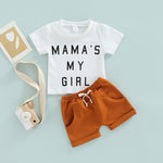 9M-4Y Toddler Boys Sets Letter Print T-Shirts & Shorts Fashion Clothes For Boys - PrettyKid
