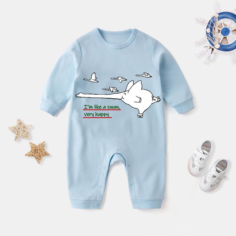 Cartoon Pattern Jumpsuit for Baby - PrettyKid