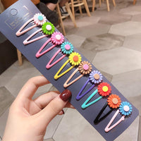 Five Pairs of Cute Hair Clip - PrettyKid