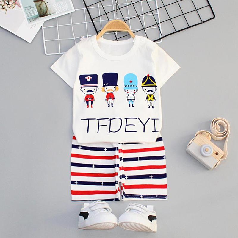 2-piece Thin Pajamas Sets for Toddler Boy Wholesale Children's Clothing - PrettyKid