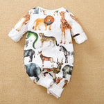 Animal Pattern Jumpsuit for Baby Boy - PrettyKid