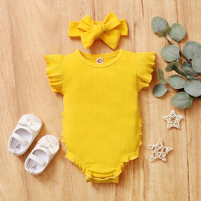 2-piece Headband & Romper for Baby Girl - PrettyKid