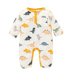 Baby Boy Dinosaur Print Bodysuit Baby Rompers Wholesale - PrettyKid
