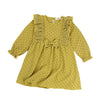 Bowknot Lace Trim Polka Dot Toddler Girl Cotton Dresses - PrettyKid
