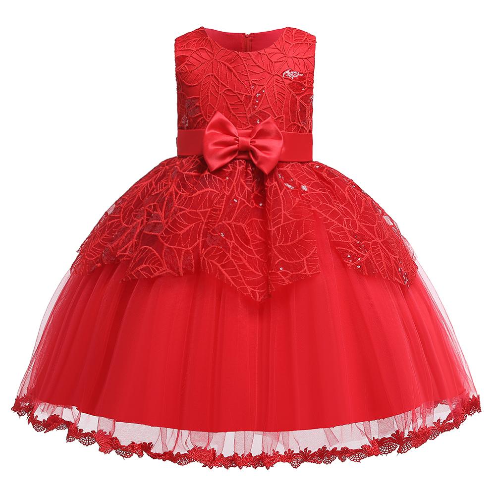 Little Girl Prom Princess Dress Girl Catwalk Performance Dress - PrettyKid