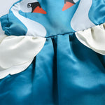 Toddler Girls Swan Dress Suspender Skirt Princess Skirt - PrettyKid