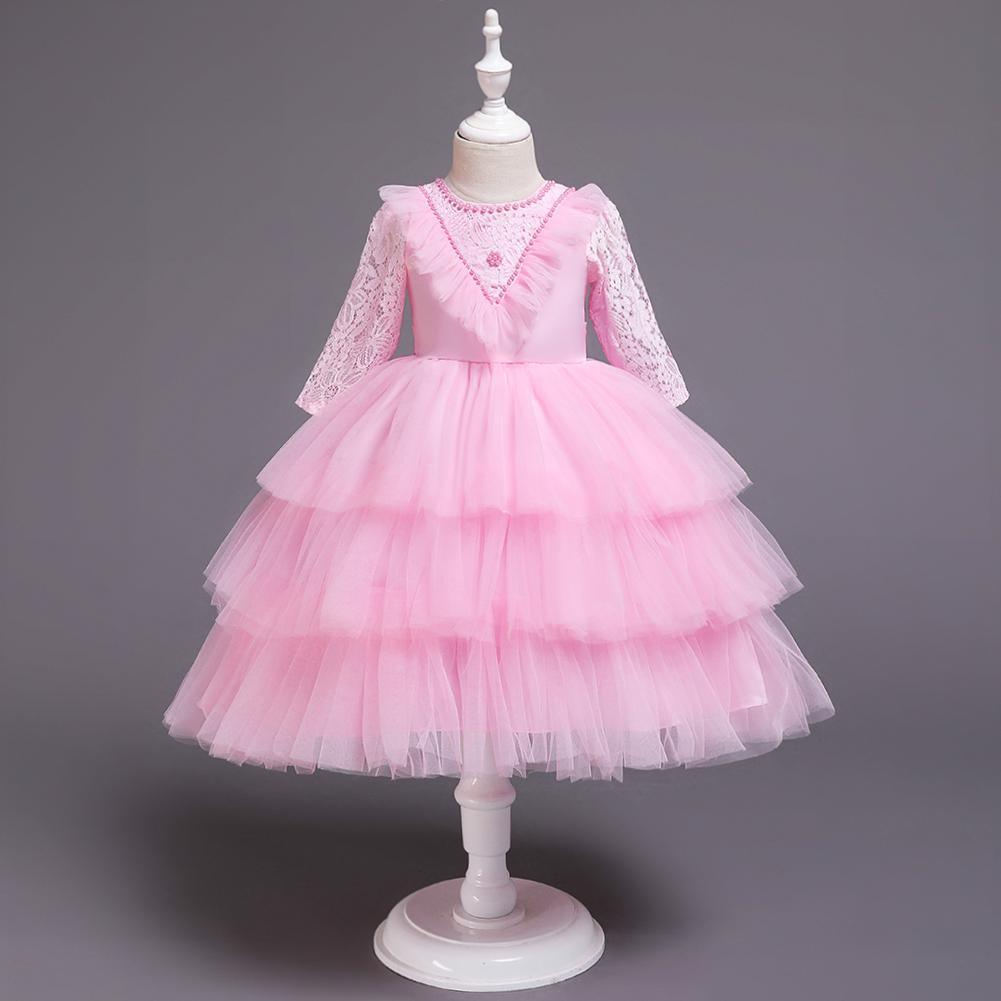 Little Girl Dress Princess Skirt Cake Mesh Tutu Skirt - PrettyKid