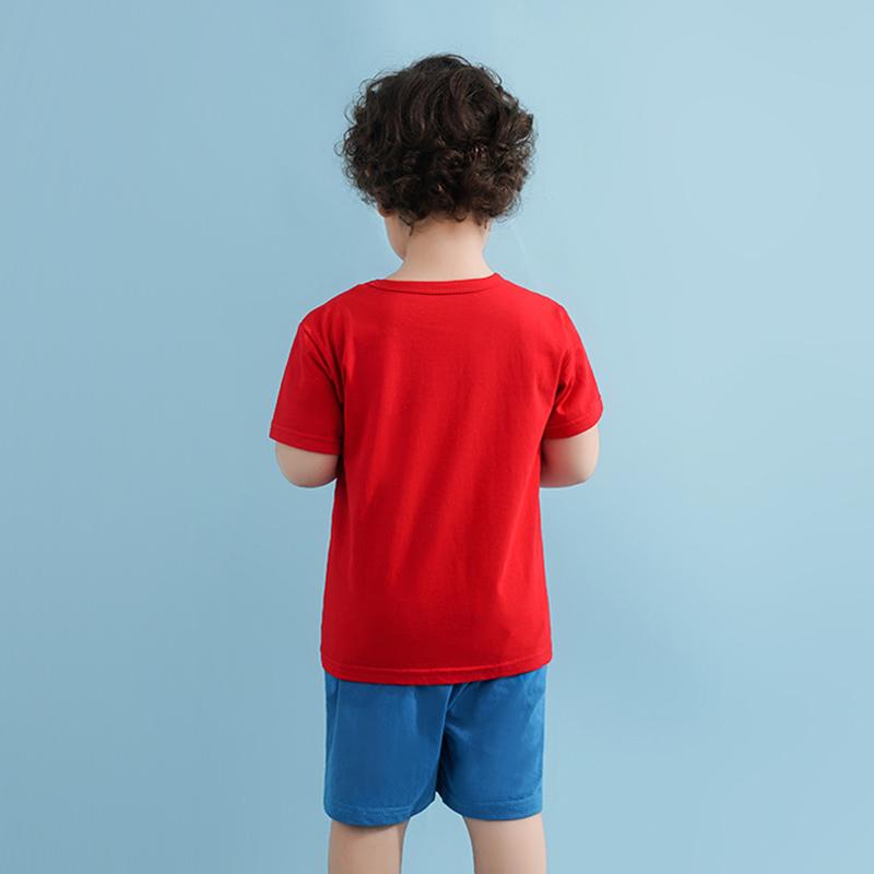 Toddler Boy 2pcs Star Moon Pattern T-shirt & Shorts Children's Clothing - PrettyKid